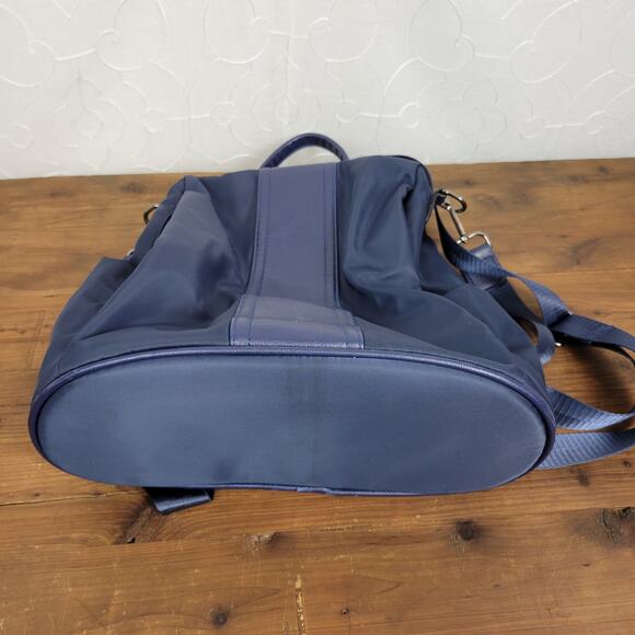 Pincnel Women Blue Backpack Waterproof Nylon Anti-theft Lightweight Shoulder Bag - Picture 7 of 7